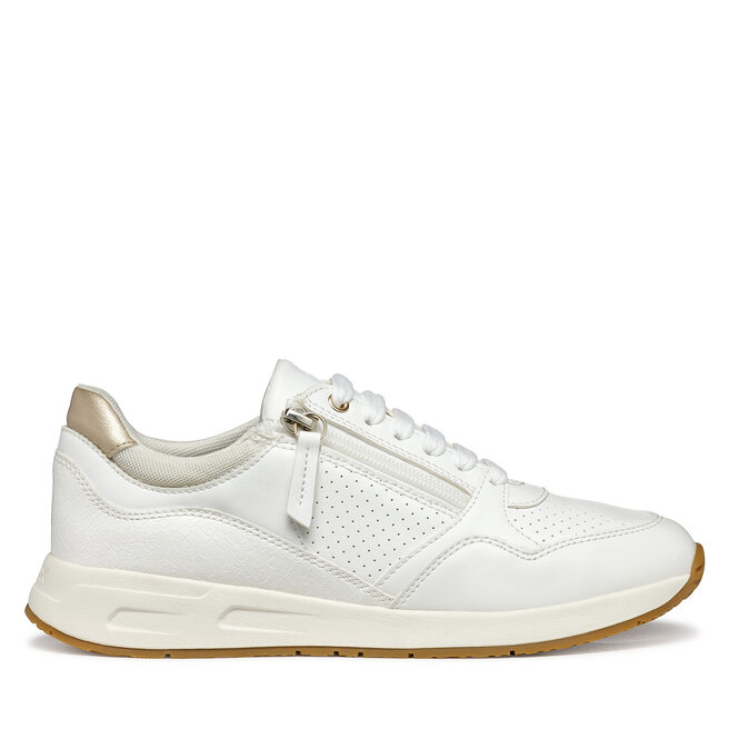 Sneakersy Geox D Bulmya D36NQB 0BCAR - Biały