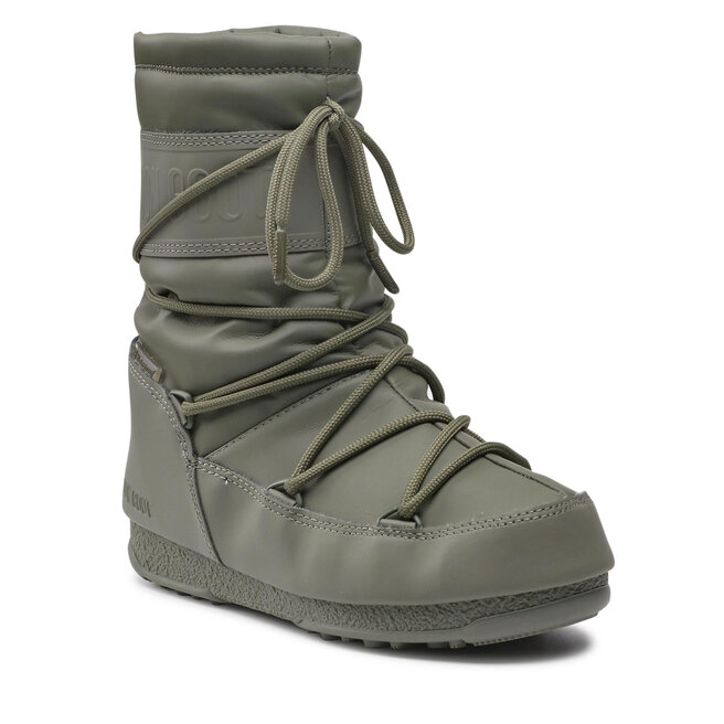 Cizme de zăpadă Moon Boot Mid Rubber Wp 24010300002 Khaki
