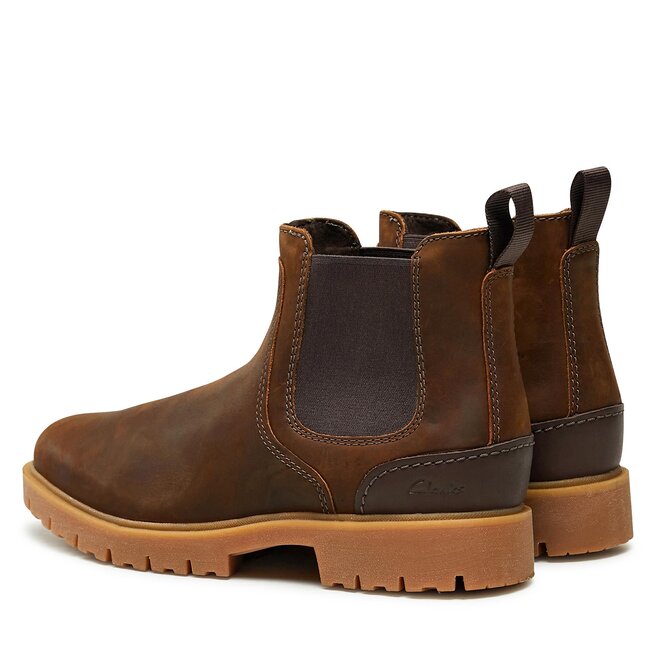 Clarks Bokacsizma Clarks Rossdale Top 261734557 Beeswax Leather