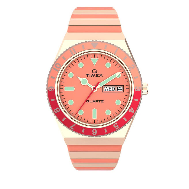 Timex Ρολόι Timex Q Timex Malibu TW2V38600 Pink