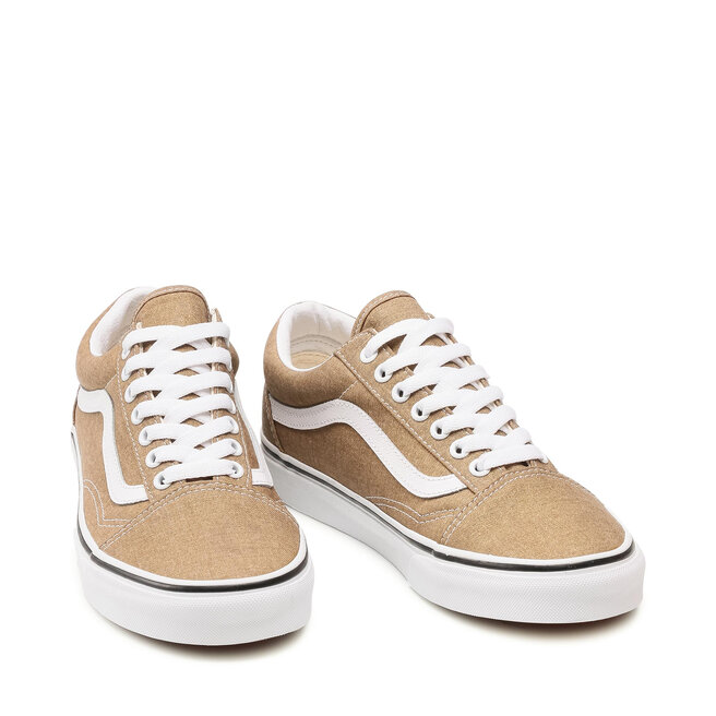 Vans old on sale skool femme gold