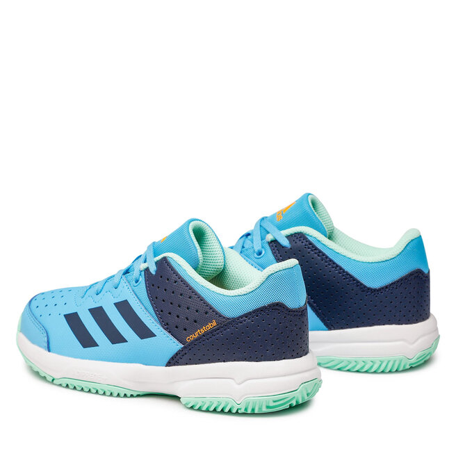 adidas Boty adidas Court Stabil Jr GW5055 Skyrus/Navblu/Orarus