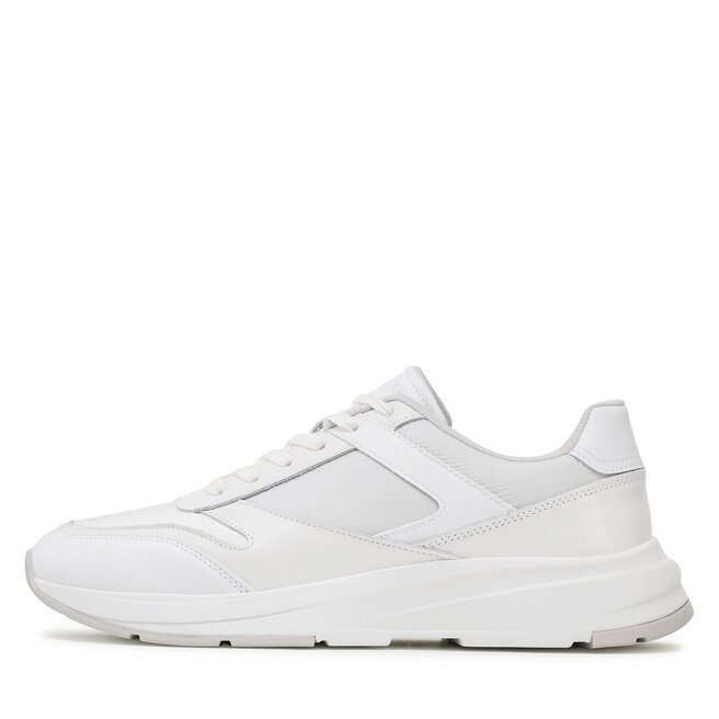Calvin Klein Sneakers Calvin Klein Low Top Lace Up Mix HM0HM00901 White/Light Grey 0K8