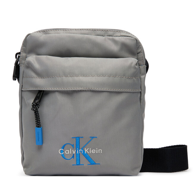 Saszetka Calvin Klein Bold Reporter LV04D3421G Szary -