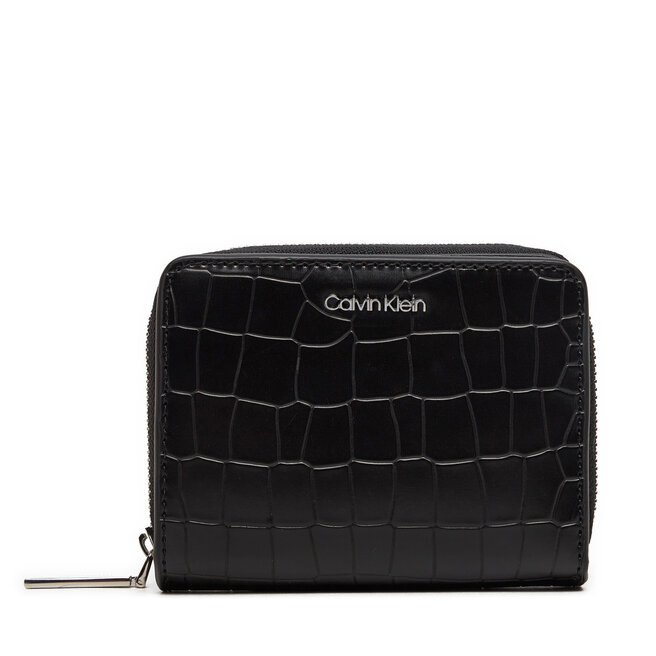 Portfel Calvin Klein Ck Must Md Zip Around K60K612355 Czarny -