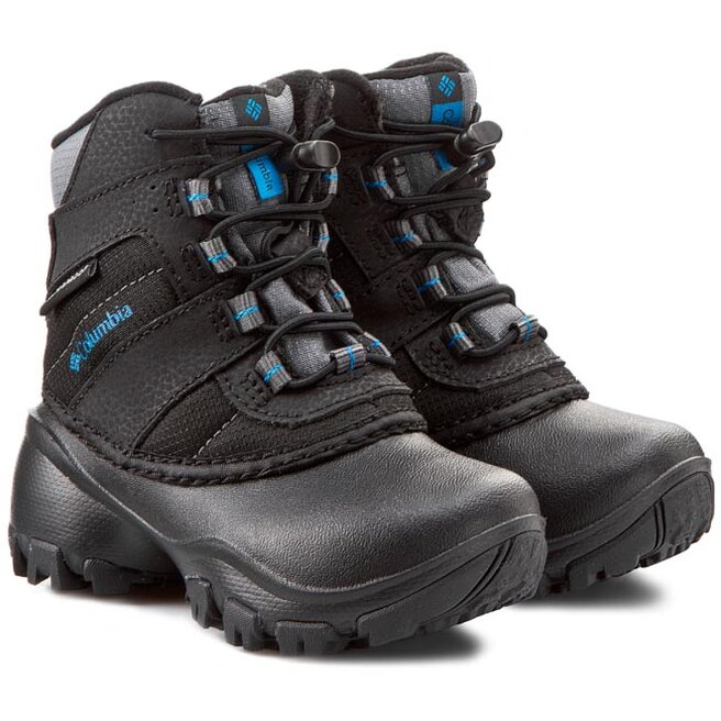 Columbia Trekkings Columbia Childrens Rope Tow III Waterproof BC1322 Black/Dark Compass 010