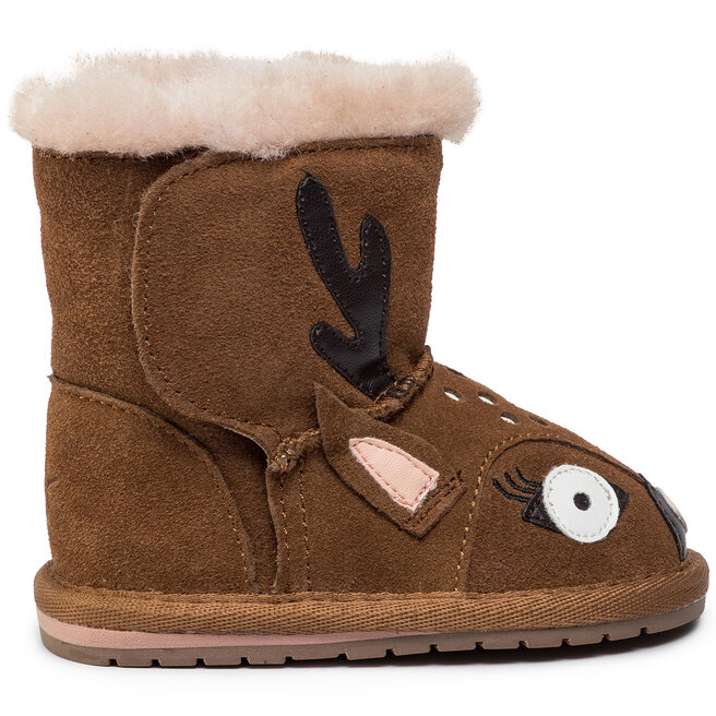 EMU Australia Boty EMU Australia Deer Walker B12077 Chestnut