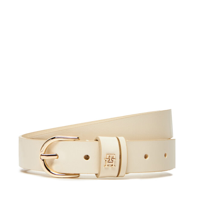 Pasek Damski Tommy Hilfiger Essential Effortless 2.5 Go - Écru