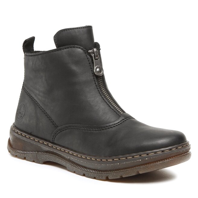 Botine Rieker L2091-00 Schwarz altele-Botine imagine noua