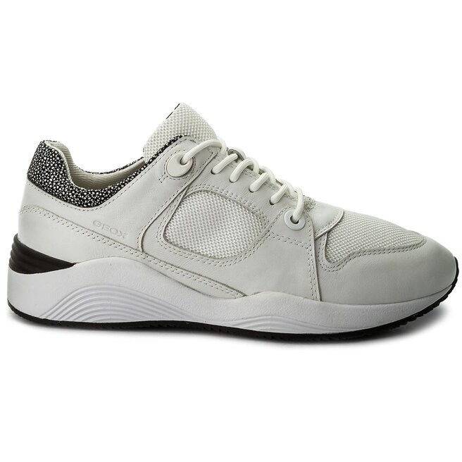Sneakersy Geox D Omaya A D540SA 08588 C1000 White eobuwie .pl