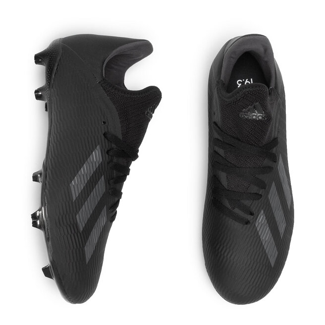 Chaussures adidas X 19.3 Fg J F35364 Cblack/Utiblk/Silvmt •  Www.chaussures.fr