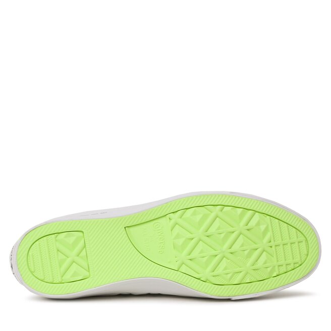 Converse Кецове Converse Ctas Hi A02795C White/Black/Green Beam