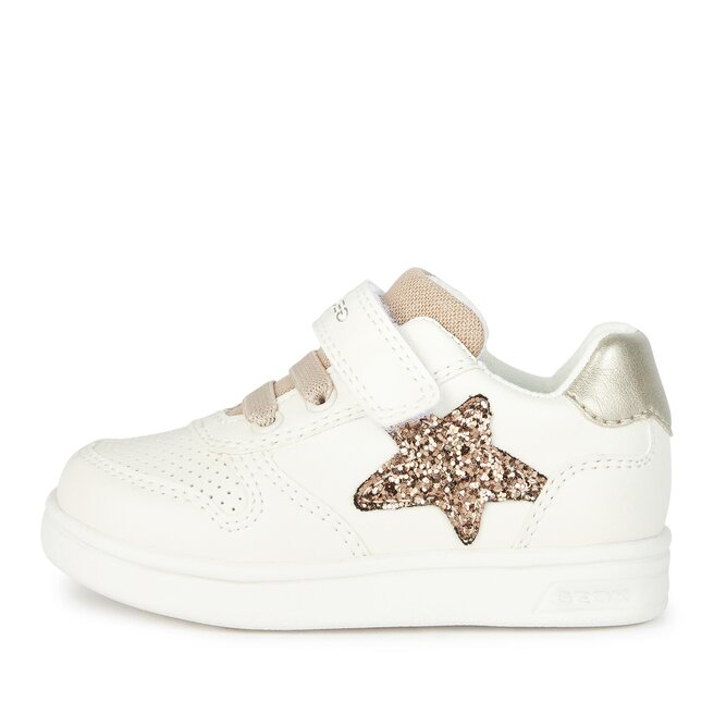 Geox Sneakers Geox B Djrock Girl B261WA 0BCEW C1M2U S Lt Ivory/Platinum