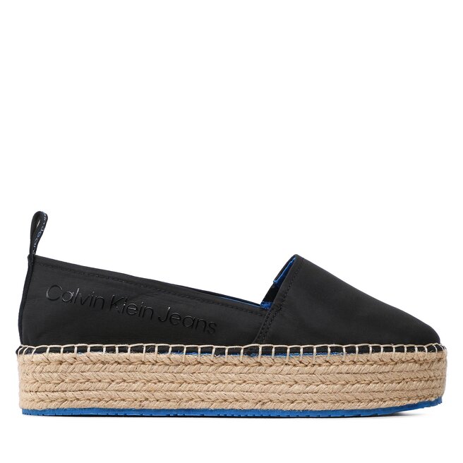 Calvin Klein Jeans Espadrilles Calvin Klein Jeans Flatform Espadrille Soft Ny YW0YW00989 Black BDS
