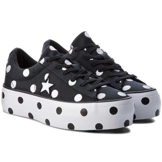 Converse polka top dot platform