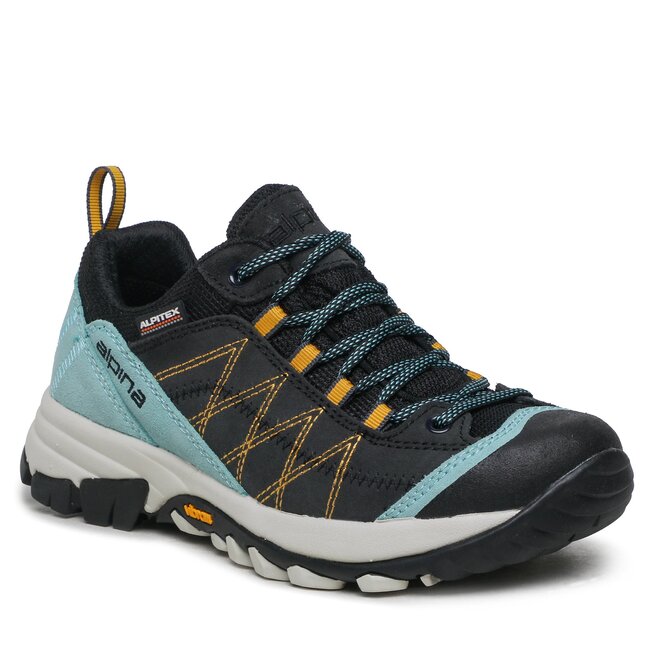 Alpina Pārgājienu apavi Alpina Glacia 635J-1 Opal Blue/Black
