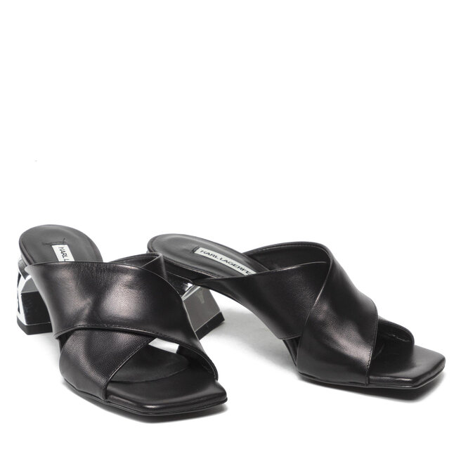 KARL LAGERFELD Ciabatte KARL LAGERFELD KL30605 Black Lthr