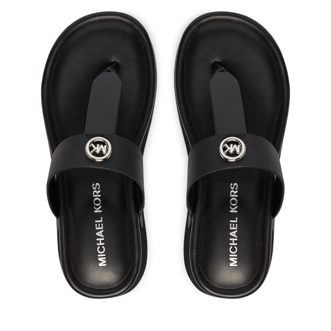 Japonki MICHAEL Michael Kors Koya Flip Flap 40S6KOFA1L Czarny -