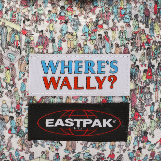 Eastpak Plecak Eastpak Padded Pak' EK000620 Wally Pattern White 5E1
