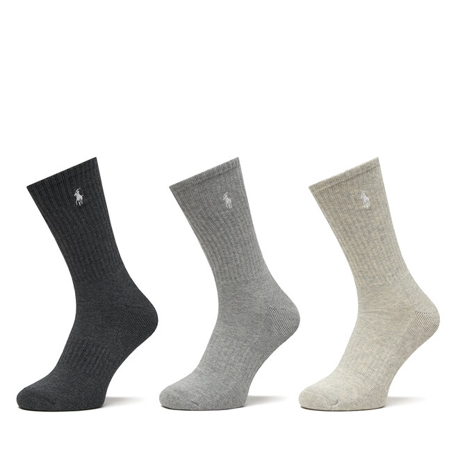 Skarpety długie Polo Ralph Lauren 4,49876E+11 Szary - męskie