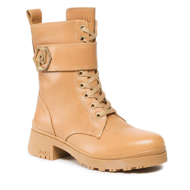 Botine Liu Jo New Nancy 37 SF2155 P0102 Camel 01402 01402 imagine noua