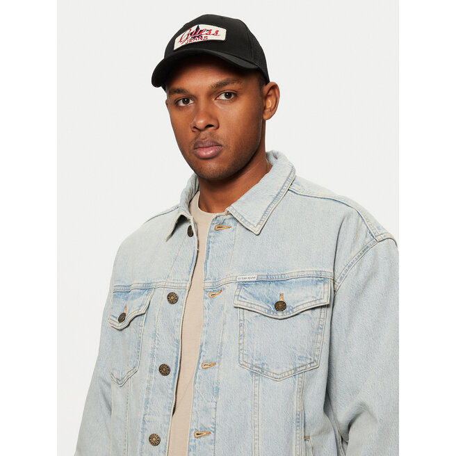 Czapka z daszkiem Guess Jeans M5RZ17 WF8V1 Czarny -