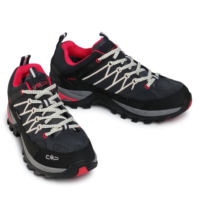 CMP Παπούτσια πεζοπορίας CMP Rigel Low Wmn Trekking Shoes Wp 3Q13246 Antracite/Off White 76UC