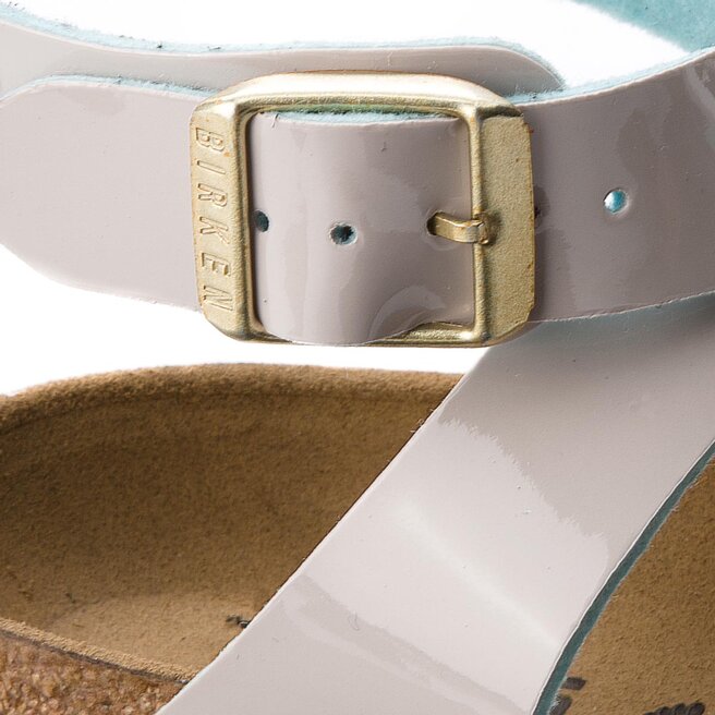 Birkenstock yara two tone cream pink discount