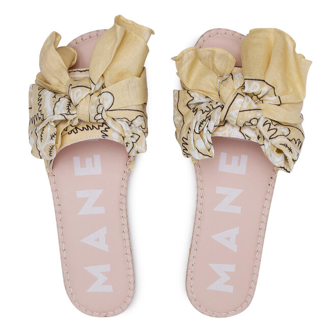 Manebi Εσπαντρίγιες Manebi Sandals With Bow G 5.7 J0 Sweet Yellow
