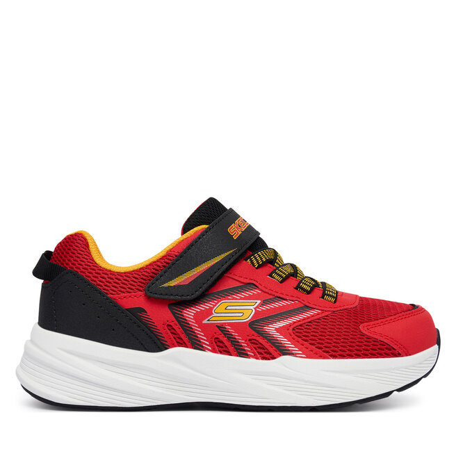 Sneakersy Skechers Microspec Tread 404115L/RDBK Czerwony - chłopięce