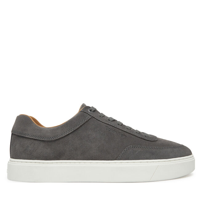 Sneakersy Calvin Klein Clean Cup Low Laceup Oxf Su - Szary