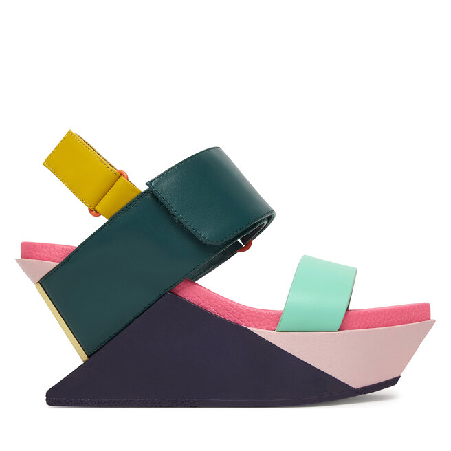 Sandały United Nude Delta Wedge Sandal 1041397816 Kolorowy - kobiece