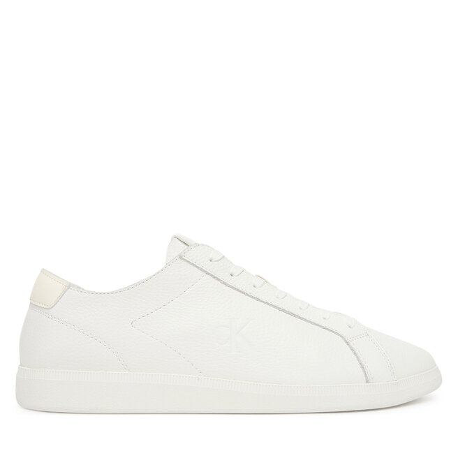 Sneakersy Calvin Klein Jeans Low Profile Cupsole Tmb Lth - Biały