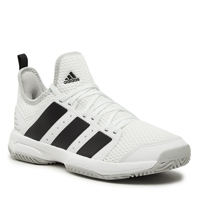 Scarpe adidas Stabil Indoor HR0247 White Black escarpe