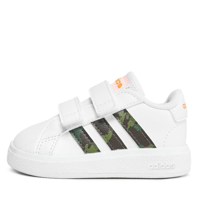 adidas Pantofi adidas Grand Court Lifestyle Hook and Loop Shoes IF2886 Alb