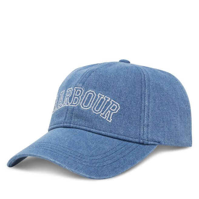Czapka z daszkiem Barbour Emily Denim - Niebieski