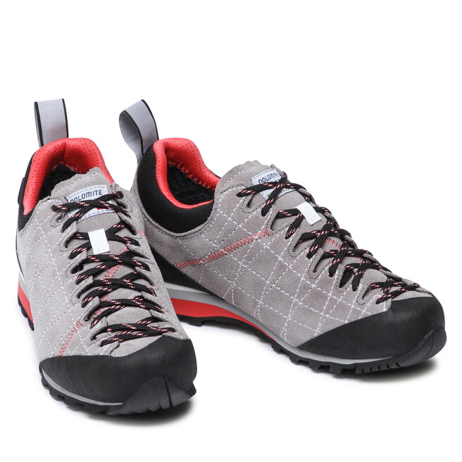 Dolomite Trekingová obuv Dolomite Diagonal Gtx Wmn GORE-TEX 265782-1176 Pewter Grey/Coral Red