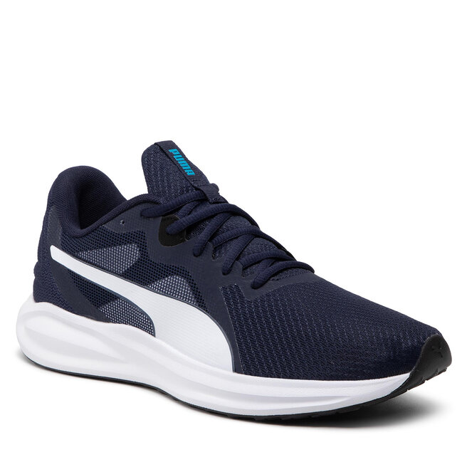 Pantofi Puma Twitch Runner 376289 05 Peacoat/Puma White