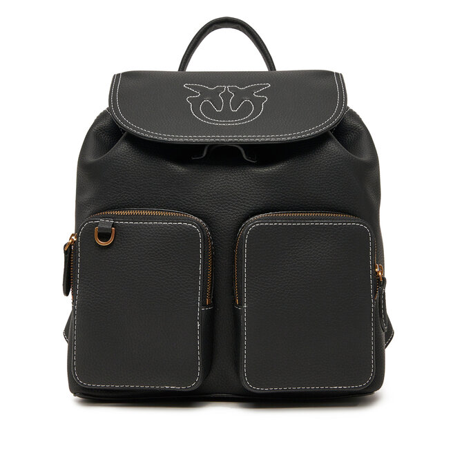 Plecak PINKO Carrie Backpack PE 25 PLTT 104351 - Czarny