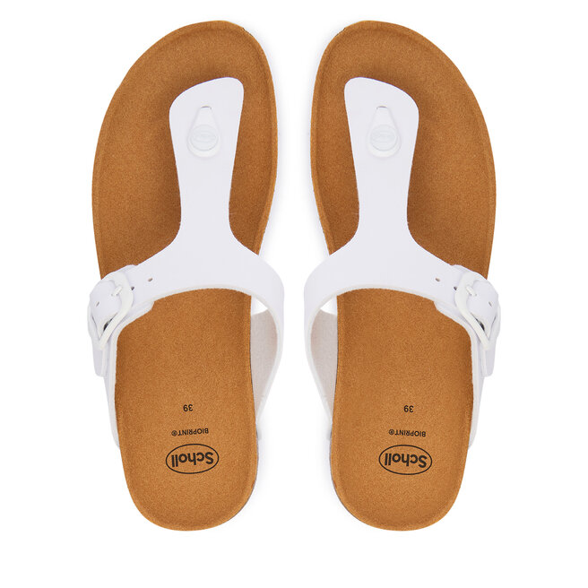 Japonki Scholl Boa Vista MF32007 Biały -