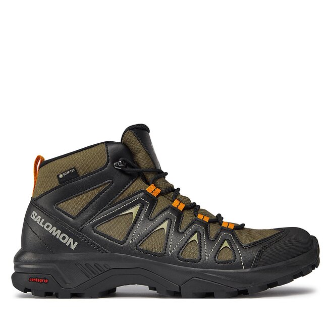 Salomon Trekkings Salomon X Braze Mid GORE-TEX L47181000 Olive Night/Black/Gray Green