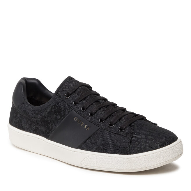 Sneakers Guess Nola FM7NOL ELE12 BLACK Black imagine noua gjx.ro