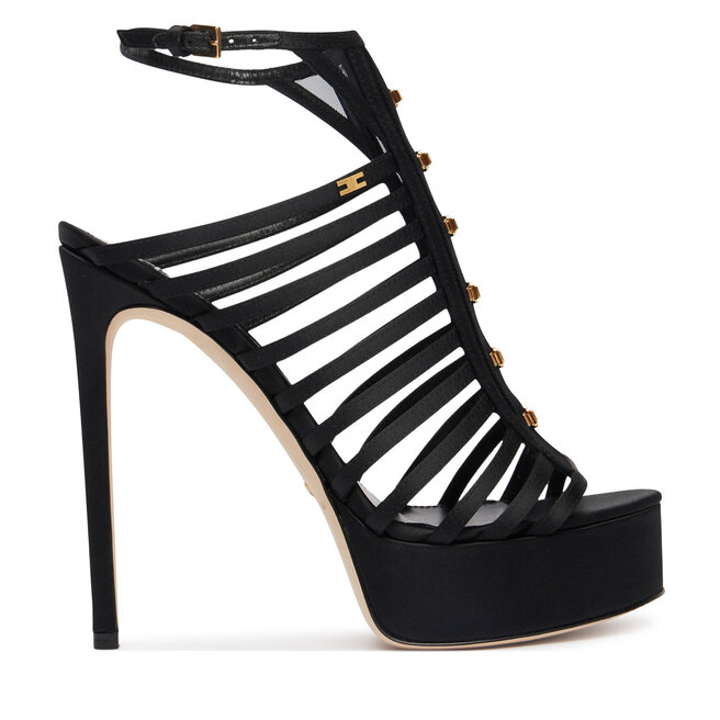 Sandały Elisabetta Franchi SA-92L-62E2-V790 Czarny - kobiece