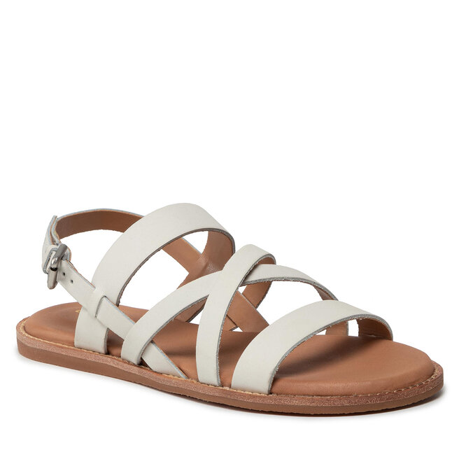 Sandale Clarks Karsea Sun 261660284 White Leather