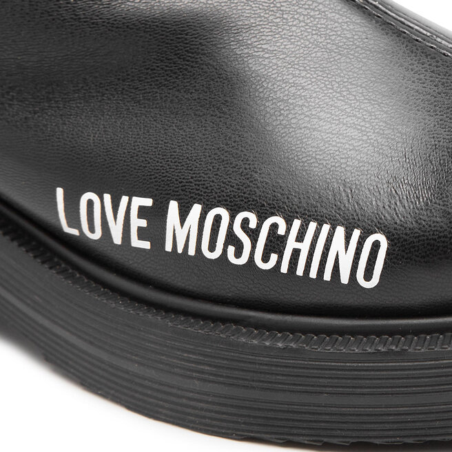 LOVE MOSCHINO Mušketierky LOVE MOSCHINO JA26094G1FIEZ000 Nero