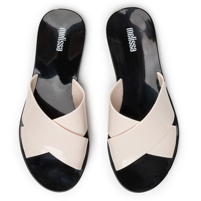 Klapki Melissa Essential Slide Ad 32755 Black Beige 51496