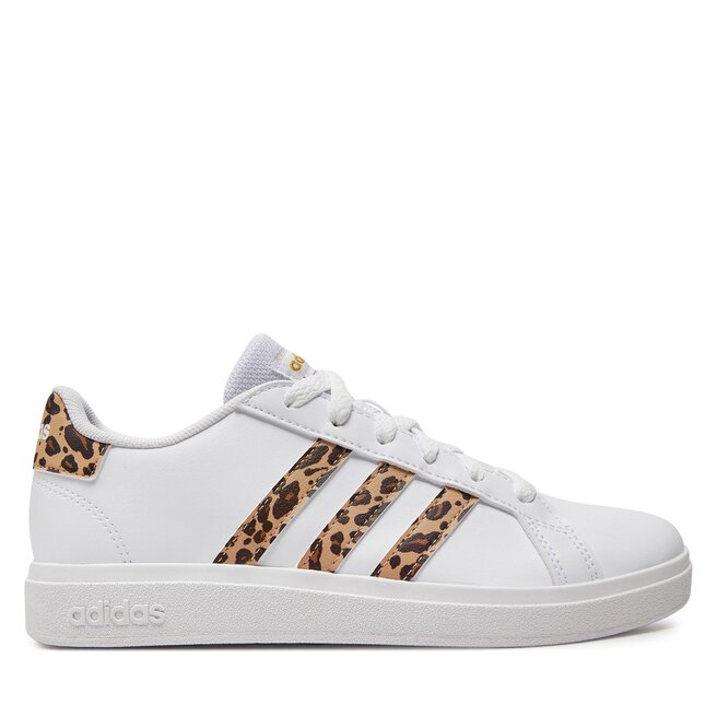 Sneakersy adidas Grand Court 2.0 Kids IG1187 Biały - dziewczęce