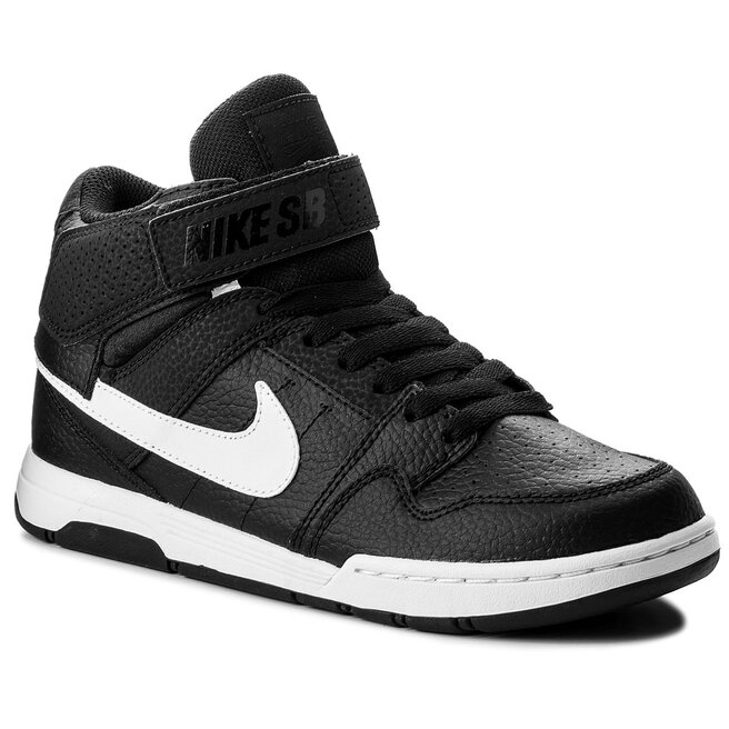 Nike Mogan Mid Jr B 645025 015 Black/White • Www.zapatos.es