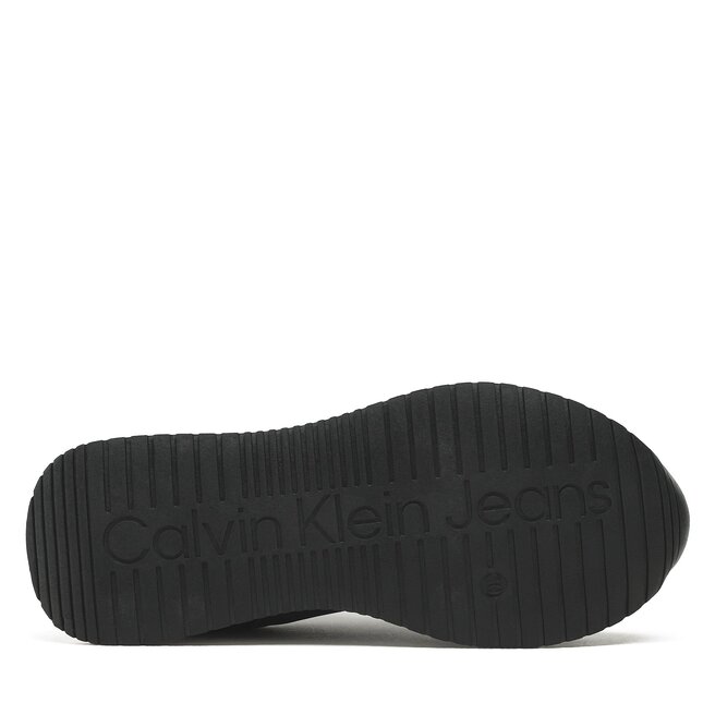 Calvin Klein Jeans Sneakers Calvin Klein Jeans Low Cut Lace-Up Sneaker V3X9-80580-1594 M Black/Grey