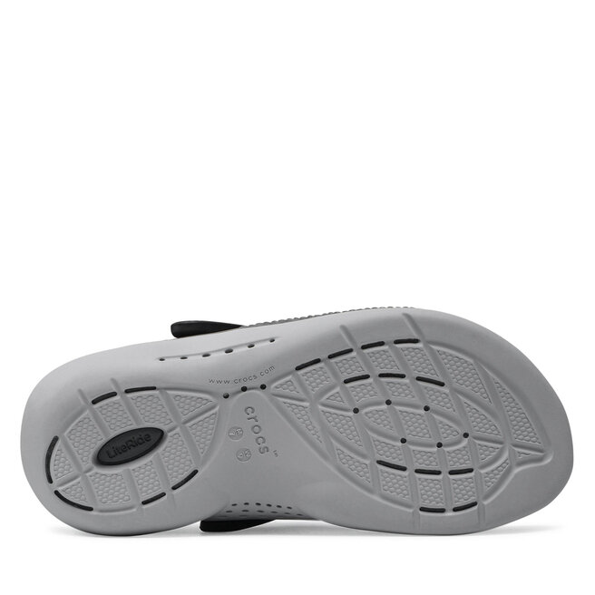 Crocs Șlapi Crocs Literide 360 Clog 206708 Black/Slate Grey